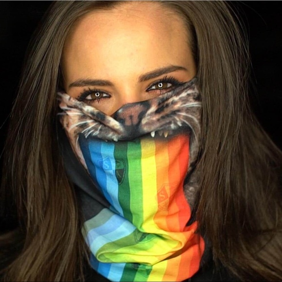 Accessories Last Onesa Co Rainbow Cat Face Shield Poshmark